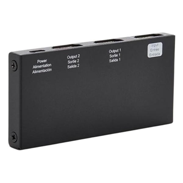 Amazon Basics 1 In 2 Out 4K 60Hz HDMI Splitter For Dual Monitors