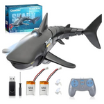 2.4G Remote Control 1:18 Scale High Simulation Shark Toy With 2 Batteries