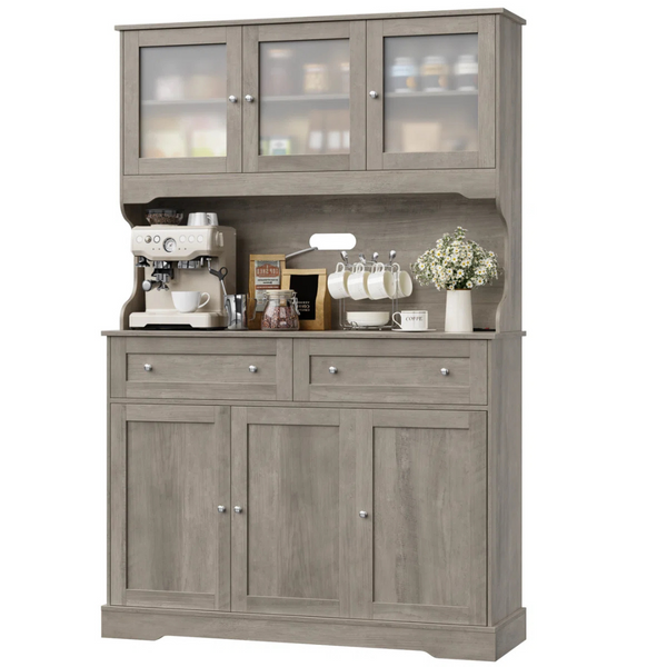 August Grove 71.9" Tall Kitchen Pantry Storage Cabinet