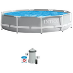 10' x 30" Intex Prism Frame Pool With Cartridge Filter Pump