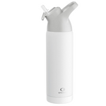 24-Oz Insulated Stainless Steel Water Bottle With Straw (Snowflake)