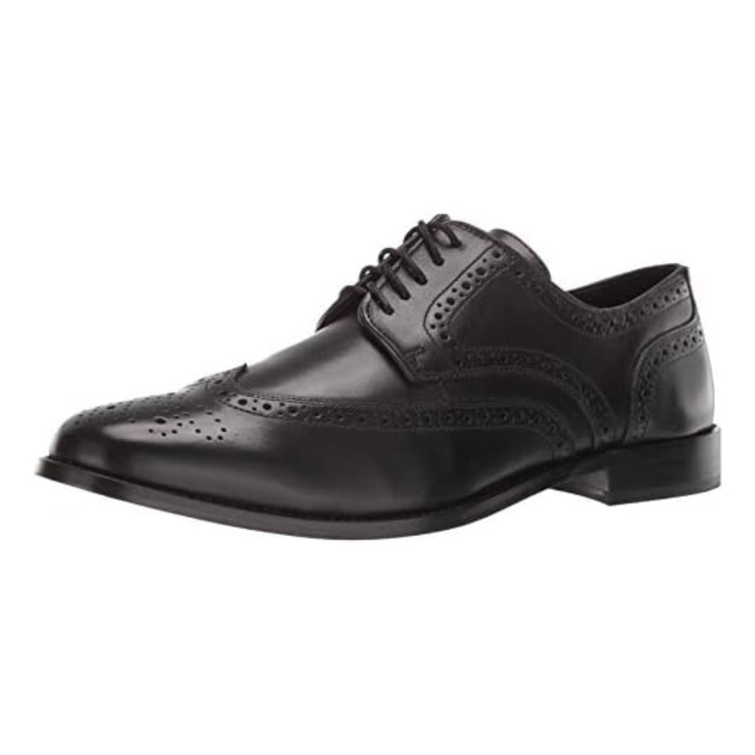 Nunn Bush Men's Nelson Wing Tip Oxford Lace-Up Shoes