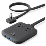 Anker 6-in-1 67W Max USB-C Power Strip With Flat Plug & 5ft Cord