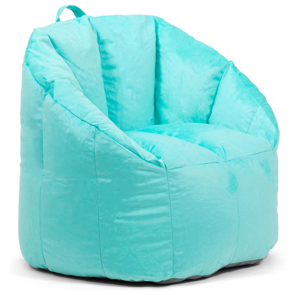 Big Joe Milano Beanbag Chair Mint Plush