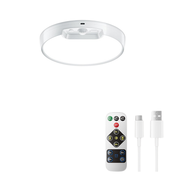 Homelist Rechargeable Motion Sensor Ceiling Light W/ Remote