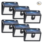 6-Pack 149-LED Motion Sensor Solar Security Lights