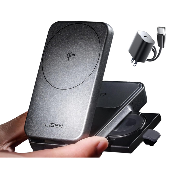 3-In-1 Fast Wireless Charger Stand