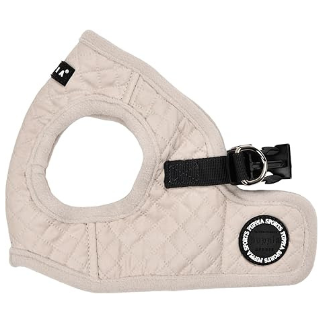 Puppia Irvin Vest Dog Harness Step-In Warm Winter Diamond Pattern