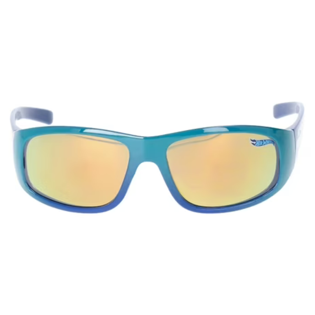 Hot Wheels Kids' Sunglasses w/ Zippered Pouch & Carabiner