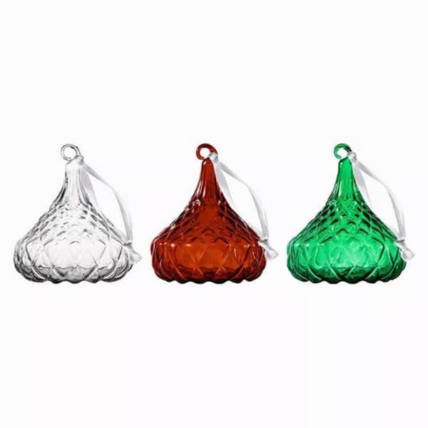 3-Count Godinger Hershey's Kisses Ornaments