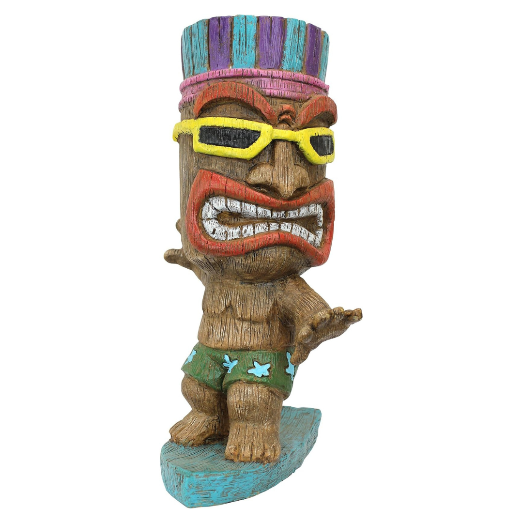 Design Toscano Kahuna Tiki Surfer Dude Statue