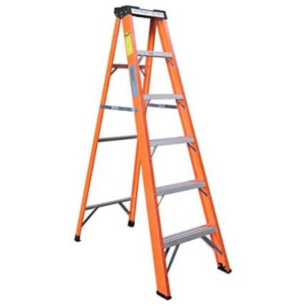 Simpli-Magic 6-Foot Fiberglass Step Ladder (250 Pound Capacity)