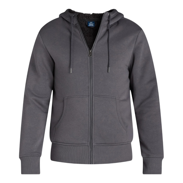 George Men's High Pile Fleece Lined Jacket W/ Hood
