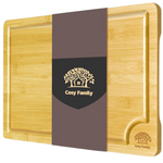 18" x 12" Wood Cutting Boards With Juice Groove