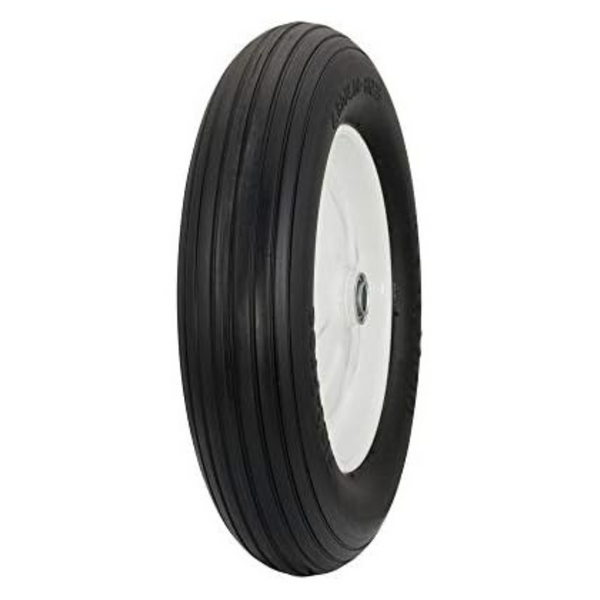 Marathon 4.80/4.00-8" Flat Free Tire On Wheel