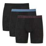 3-Pack Hanes Men's Supersoft Viscose From Bamboo Boxer Briefs (Various)