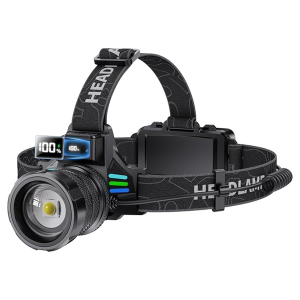 WWOAA Rechargeable 2980 High Lumens Super Bright LED Headlamp