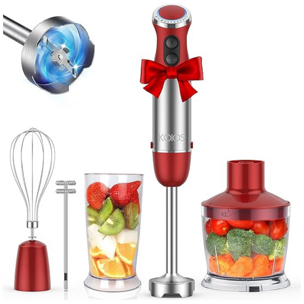 Koios 1000W 5-In-1 12-Speed Hand Immersion Blender