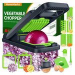 HomeHacks 12-in-1 Multi-Functional Vegetable Cutter/Chopper