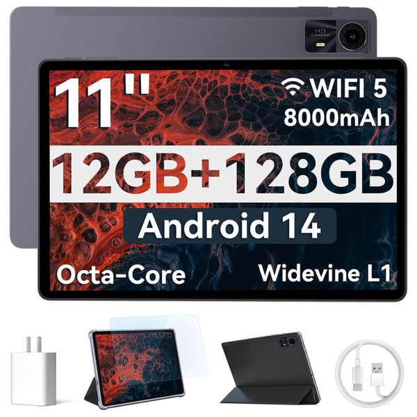Huihuang E20 11" 128GB Wi-Fi Android Tablet