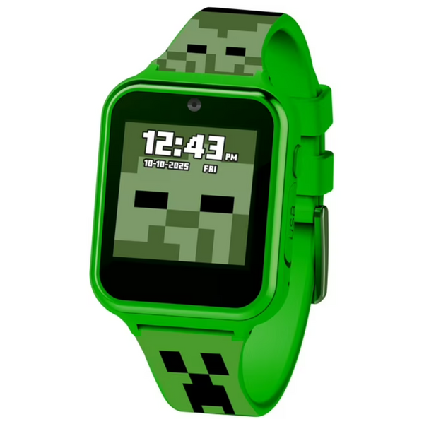 Kids Minecraft Touchscreen LED Screen Smartwatch