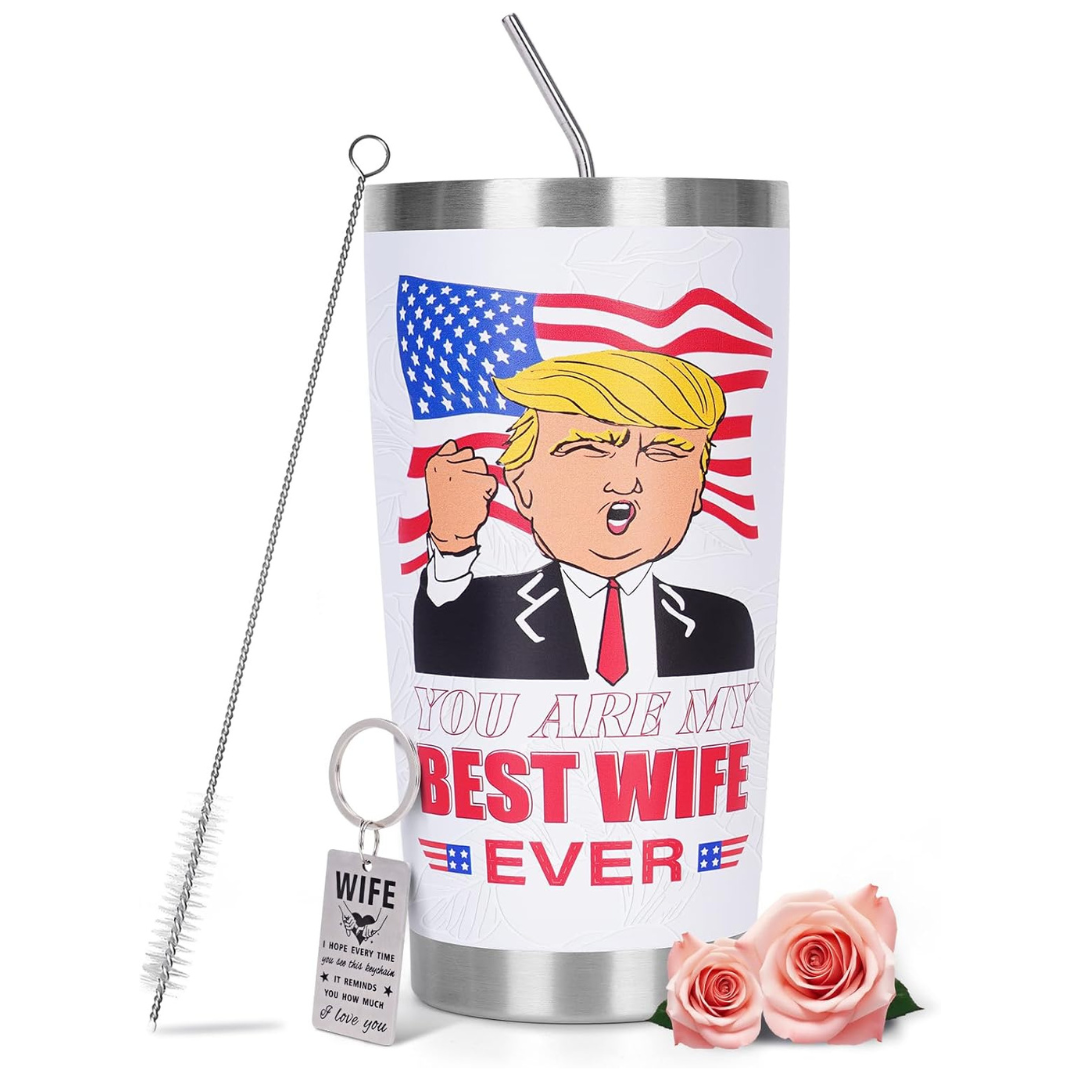 20 oz Stainless Steel Tumbler Cup Gifts