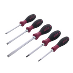 5-Piece 53390 Slotted & Phillips Extra Heavy Duty Screwdrivers