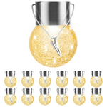 12-Pack Solar Outdoor Decorative Lantern Lights