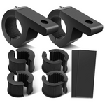 Nilight 90027B 2-Piece LED Light Bar Horizontal Bar Clamp Mounting Kit