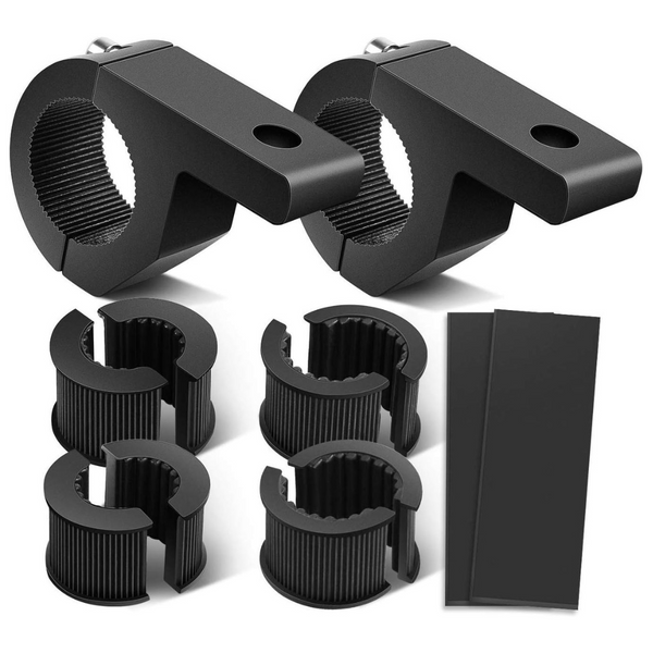 Nilight 90027B 2-Piece LED Light Bar Horizontal Bar Clamp Mounting Kit