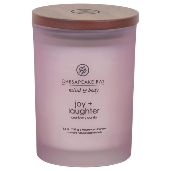8.8oz Chesapeake Bay Candle Scented Candle Joy + Laughter
