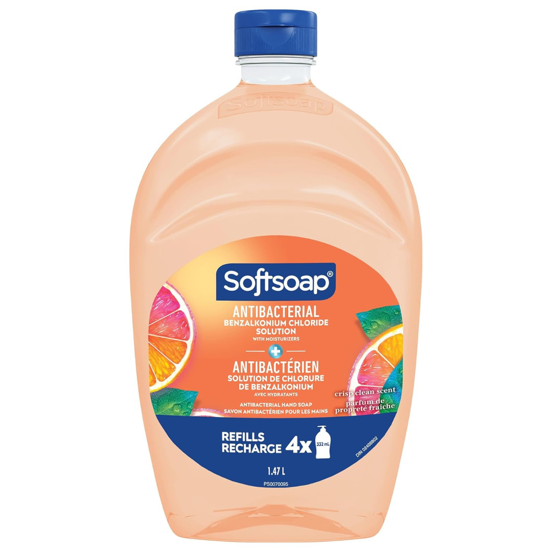 6-Pack 50 Oz Softsoap Antibacterial Refill (2 Options)