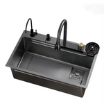 Watermony 26.7 Drop-In Single Bowl Stainless Steel Sink