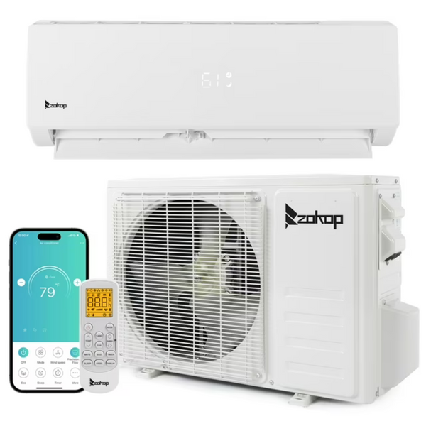 Ktaxon 9000 BTU WiFi Enabled 19 Seer Air Conditioner & Heater