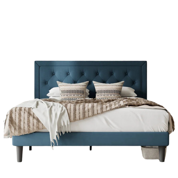 Mercury Row Full Size Hegg Tufted Upholstered Platform Beds