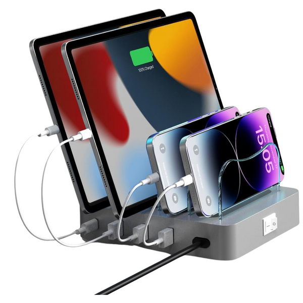 Smart 4-Port USB Fast Charging Station