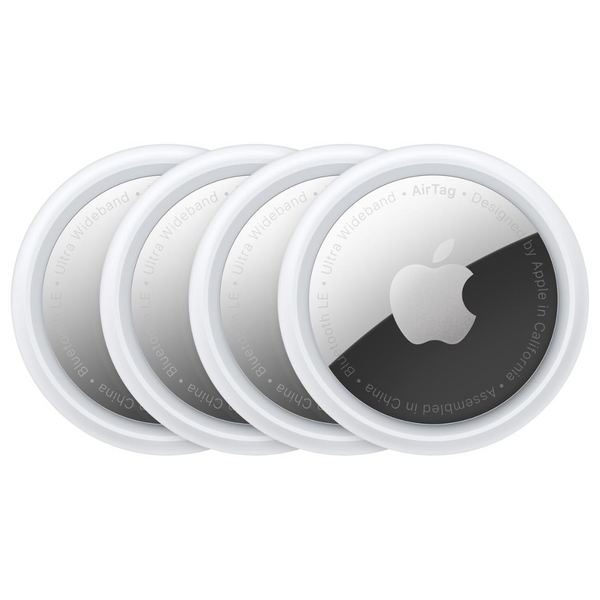 4-Pack Apple AirTags Item Tracker With Apple Find My (MX542LL/A)