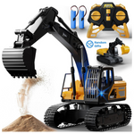 Geyiie 2.4G RC Truck Digger Construction Vehicles Excavator