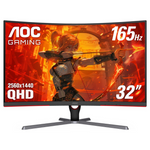 AOC CQ32G3SE 31.5" Curved FHD 165Hz 1ms HDR VA Freesync Gaming Monitor