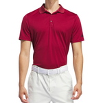 Adidas Men's Core Performance Primegreen Polo Shirt (Collegiate Burgundy)