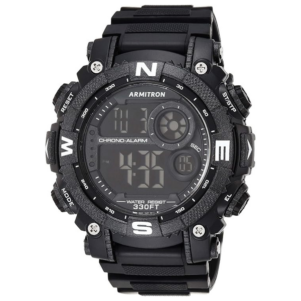 Armitron Sport Men's Digital Chronograph Resin Strap Watch