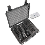 Case Club 3 Pistol & Accessory & Up to 23 Magazines Pre-Cut Waterproof Case