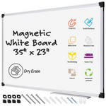 Wall Mount 35" x 23" Magnetic Dry Erase Whiteboard