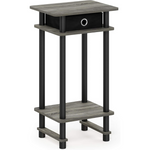 French Turn-N-Tube Tall End Table