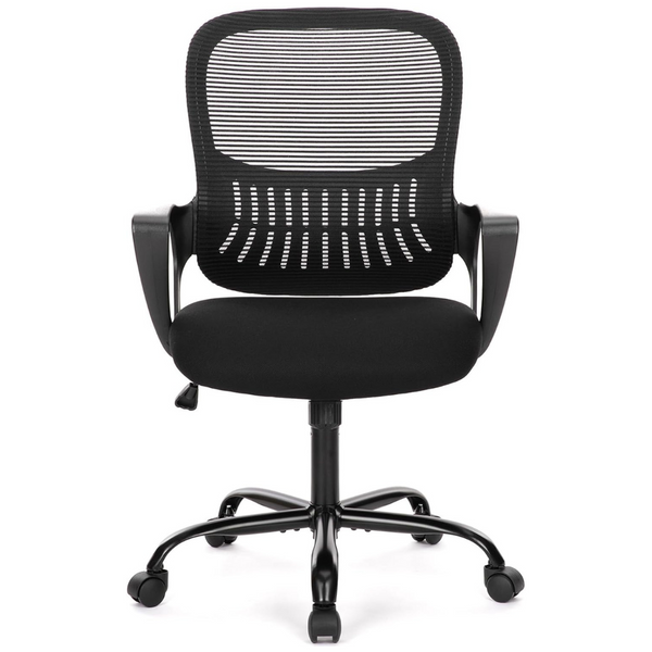 Ergonomic Mid-Back Mesh Rolling Work Swivel Task Chairs