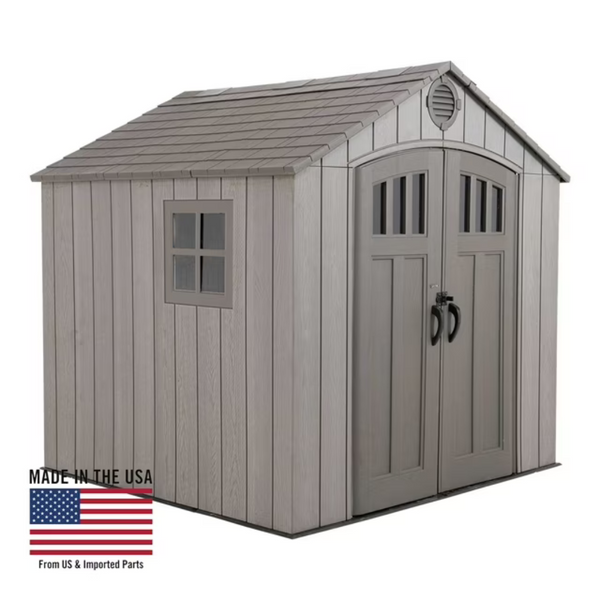 Lifetime 8'x 7.5' Outdoor Storage Shed