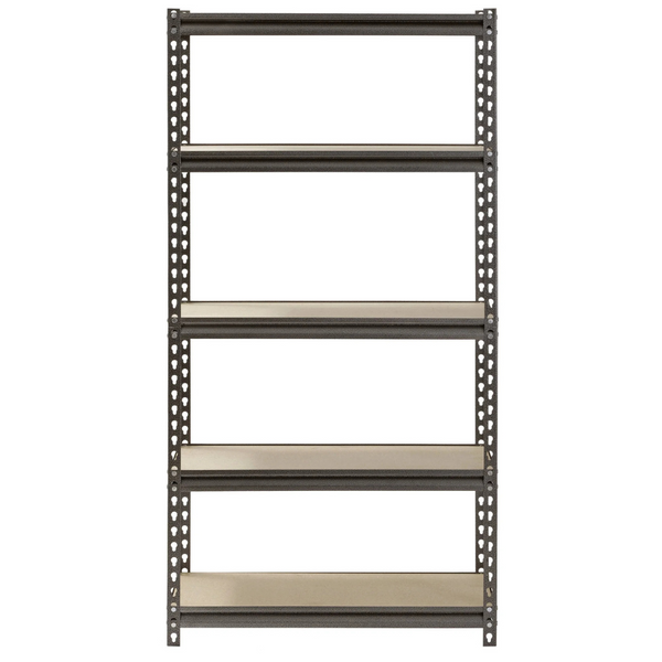 5-Shelf Heavy Duty Shelving (30"W x 12"D x 60"H)