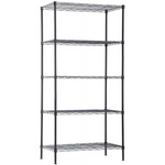BestMassage Heavy Duty 5-Shelf Metal Freestanding Shelves