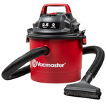 2.5-Gallon 2 Peak HP Wall Mountable Wet/Dry Vacuum