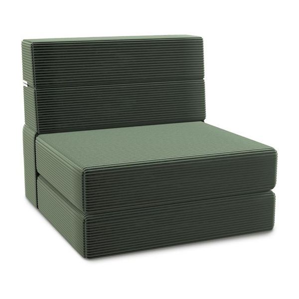 Catmix Convertible Memory Foam Floor Folding Sofa Bed